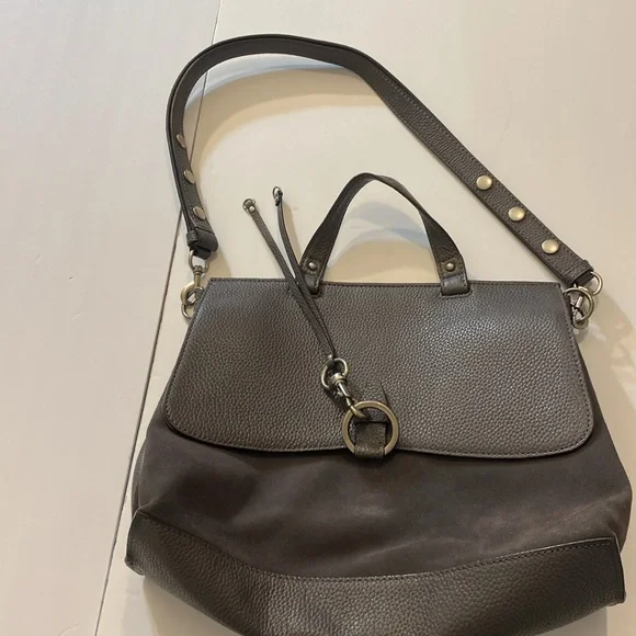 Rebecca Minkoff Medium Kieth Suede and Leather Satchel - Picture 9 of 16